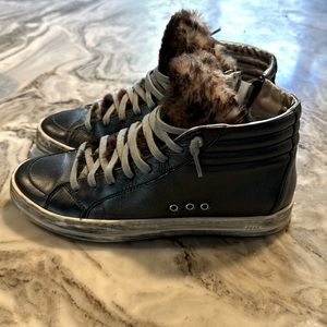 P448 skate high top sneakers